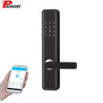 Buy cheap Apartment lock support BLE APP Mobile Remote Control And RFID Keycards Open Pin Code Door Lock from wholesalers
