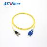 Buy cheap SM MM G.652D G.657A Fiber Optic Patch Cord Low Insertion Loss andreturn loss from wholesalers