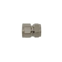 Buy cheap Thread ISO228 Brass Compression Fittings 16mm Female Straight Union product