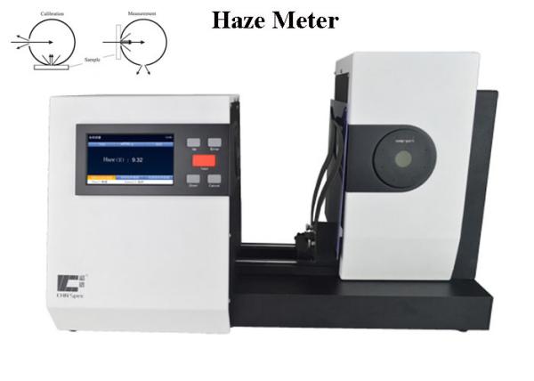 Transparent Plastic Digital Haze Meter , Transmission Haze Measurement ASTM