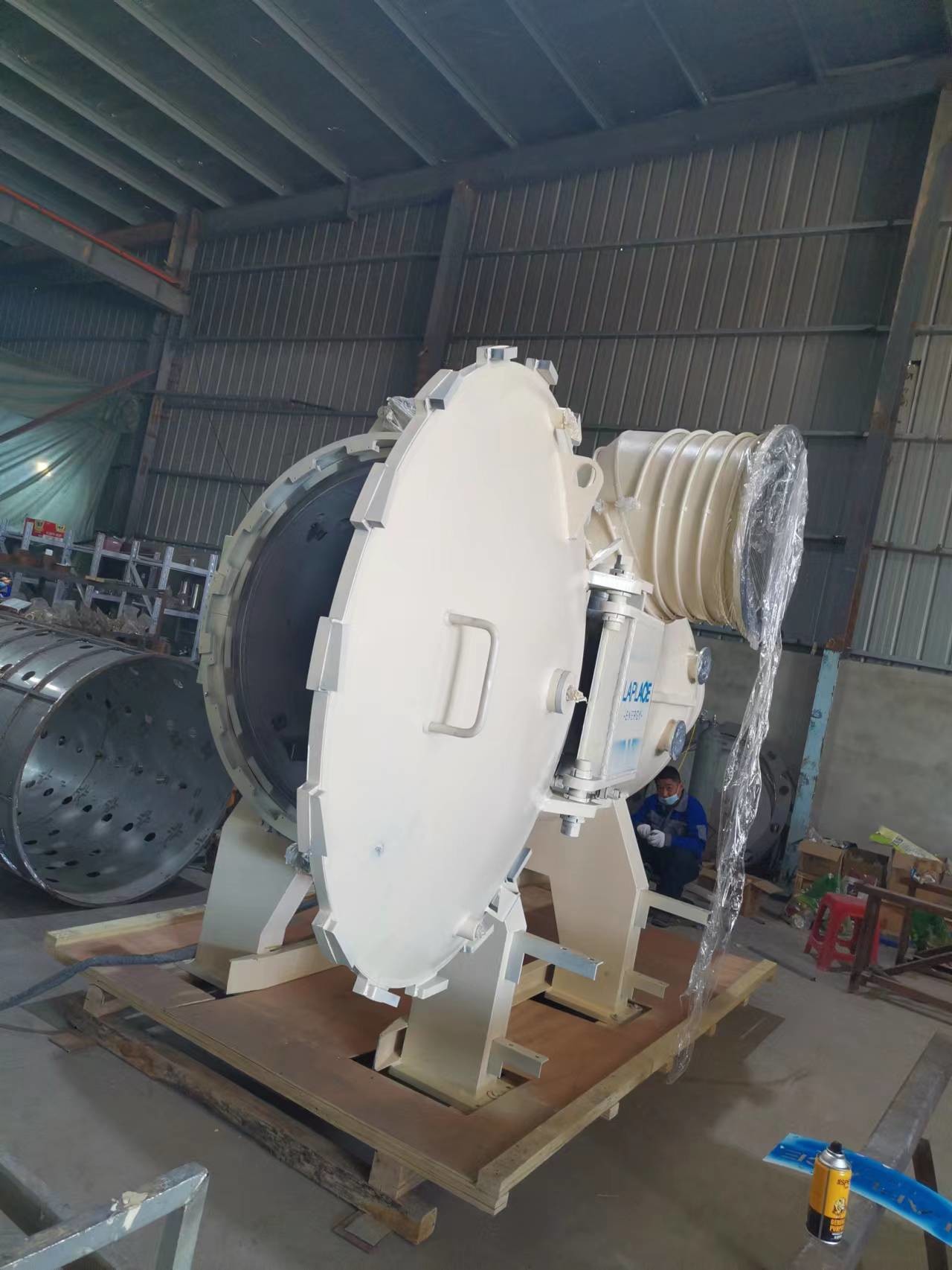High Temperature Vacuum Brazing Furnace Horizontal Vacuum Furnace