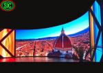 Buy cheap 1000nits SMD2121 P3.91 Indoor Curved Led Display For Stage full color indoor led display from wholesalers