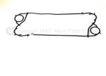 Food Grade Heat Exchanger Gaskets , Plate Type Heat Exchanger Parts Silicone