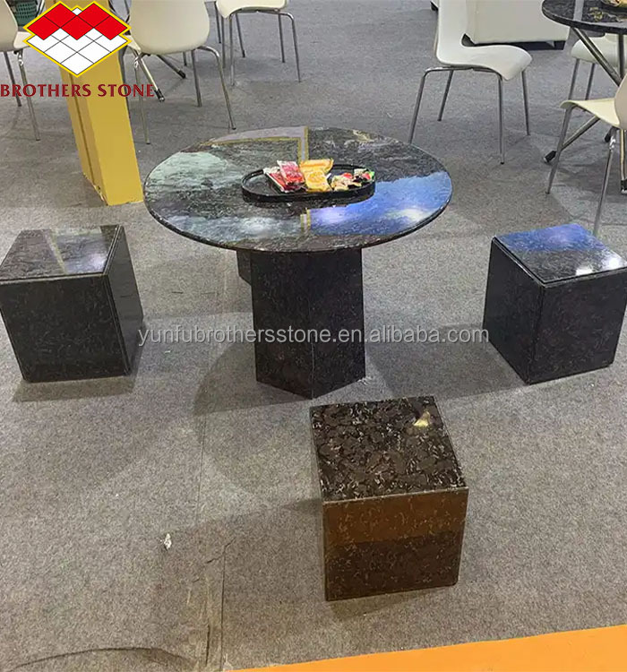 Natural Stone Chinese Granite Table Bases for Modern Polished Cut-to-Size Round Table
