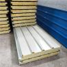 Buy cheap 60kg rock wool corrugated roof sandwich panel for fast cosntruction buildings from wholesalers