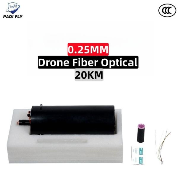 Buy cheap Lightweight 0.25mm 20km Long Distance Fpv Drone Fiber Optical for Fiber Image Data Transmission from wholesalers