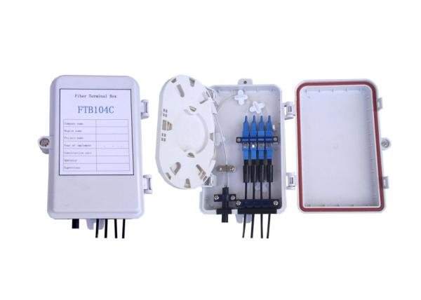 Buy cheap 1*4 PLC Outdoor Fiber cable distribution box for SC Fiber Pigtail from wholesalers
