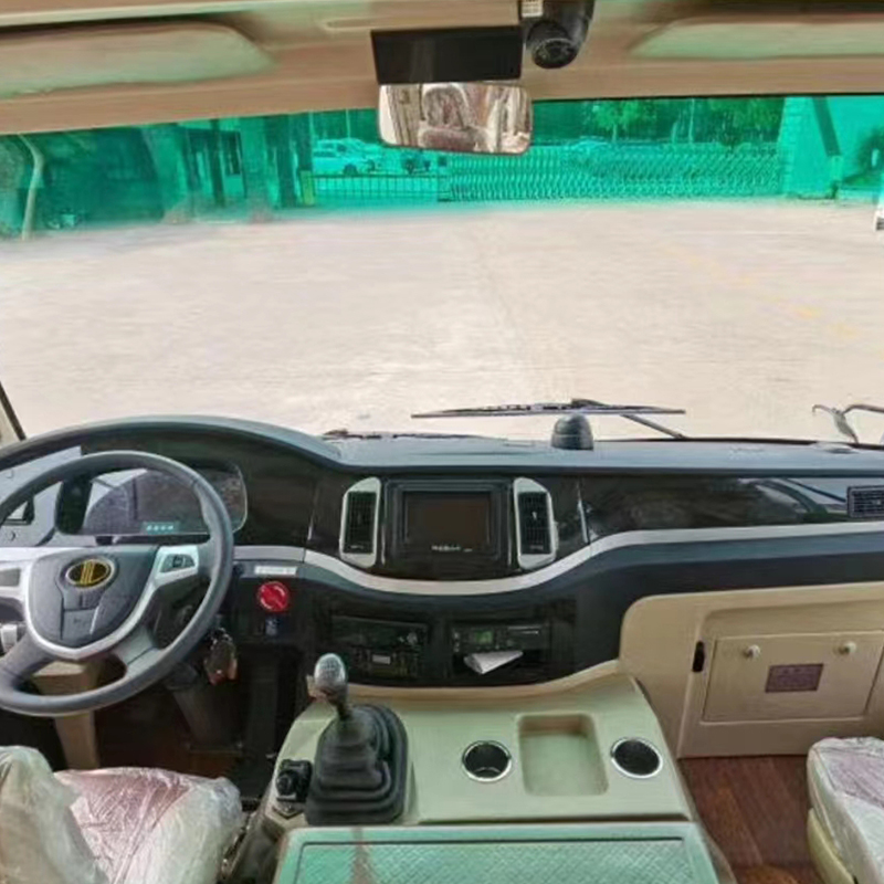 Manual Transmission Type 24-30 Seats Diesel Engine Coaster Mini Bus for Luxury Passenger