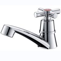 Buy cheap Chrome Plated Plastic Metal Hybrid Basin Faucet For Office Building Bathroom product