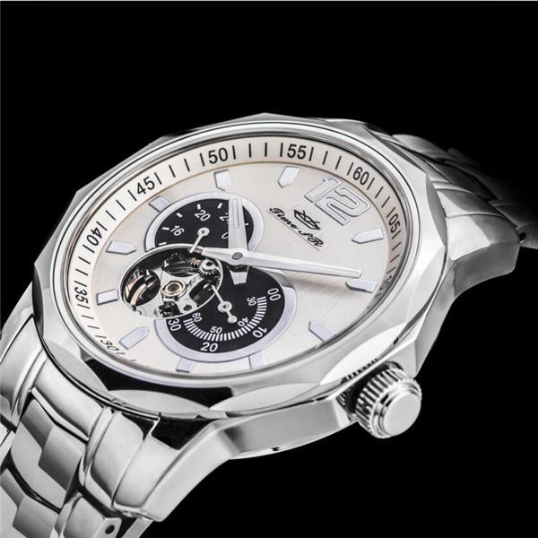 Buy cheap RoHs Automatic Mechanical Watch , 21mm Band Luxury Mechanical Watches from wholesalers