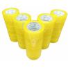 Buy cheap Self Adhesive Clear Yellow Electrical Tape For Express Packing 40m from wholesalers