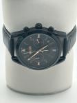 Stylish Water Resistant Quartz Light Watch Black Band Trendy Watch For Ladies