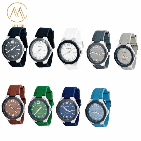 Buy cheap Waterproof Classic Mens Wrist Watches Quartz Movement With Many Colors Band Option from wholesalers