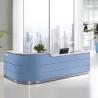 Buy cheap Luxury White Front Desk Counter Reception Desk Modern Solid Surface Office Furniture Reception Desks from wholesalers