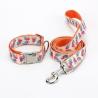 Buy cheap Custom Printed Harness Leash Set Pu Leather Dog Collar Leash Set from wholesalers