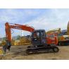 Buy cheap 12t ZX120 Hydraulic Crawler Second Hand Hitachi Excavator Working Weight 12200kg from wholesalers