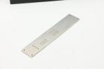 Buy cheap AL6061 aluminum plate CNC customized riveting hardware stamping panel from wholesalers