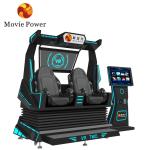 2 Seater Roller Coaster 9d Vr Cinema Simulator Motion Chair Virtual Reality Game