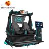 Buy cheap 5.0KW 9d VR Cinema 2 Seats Roller Coaster Vr Chair Arcade 4d 8d Virtual Reality Simulator With Shooting from wholesalers