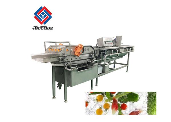 Buy cheap 800-1000kg/H Vegetable Fruit Washing Machine Salad Processing Equipment from wholesalers