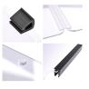 Buy cheap OEM Acrylic Flip Folding Clear Club Car Windshield For Golf Cart / YAMAHA from wholesalers