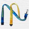 Buy cheap Silkscreen Printed Nylon Sublimation Lanyards Blank Polyester For Promotions And Events from wholesalers
