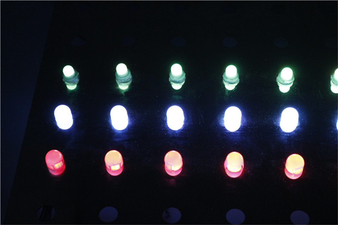 12mm 0.3W DC12V Square LED Pixel Module Waterproof Outdoor Single Color