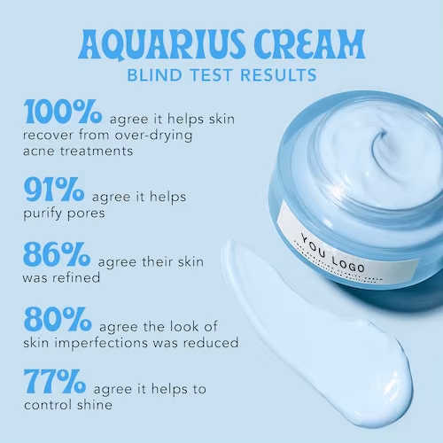 100g Hydrating Moisturizing Cream for Face Care Oil Control Pore Reduction and Purifying Improvement