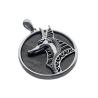 Buy cheap 925 Sterling Silver Iron Anubis Meteorite Pendant Jewelry Mens Exclusive Style from wholesalers