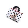 Buy cheap Cartoon Travel Toiletry Bag / PU Leather Ladies Clutch Bag Silk Printed from wholesalers