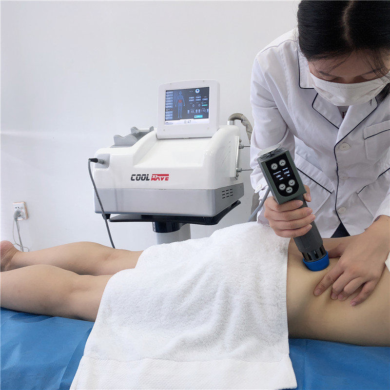Salon Cryolipolysis Fat Freezing Machine With Shock Wave