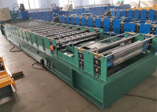 Buy cheap 7m Corrugated Sheet Trapezoidal Roll Forming Machine Metal Equipment from wholesalers