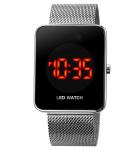 Led 1900 Fine Watches Zegarki Meskie Mens LED Wristband Sport Digital Watches