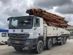Green 2013 Zoomlion 56m Concrete Pump Truck at Good Original Condition Benz