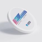Anterior Crown & Veneer Zirconia DiscMulti-Thickness 10-25mm High Opacity Dental