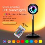 Buy cheap Remote Control Modern Photography Color Change Sunset Light USB Rainbow Projector Lamps from wholesalers