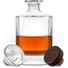 Buy cheap Custom Color Glass Collar 500ml 700ml 750ml Whisky Vodka Bottle from wholesalers