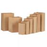 Buy cheap Custom Size Package Paper Bag Kraft Paper Shopping Bag without Handle from wholesalers