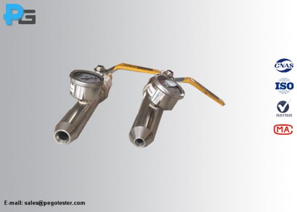 Buy cheap Hose Nozzles Waterproof Test Equipment IEC60529 For Verifying Protection Against Water Jets from wholesalers