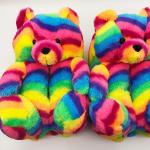 Lovely Plush Teddy Bear Slippers For Bedroom BV Certified