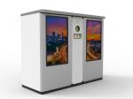 Outdoor Plastic Bottle Paid Recycling Machine Circle RVM 710