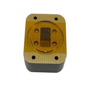 Buy cheap Low Loss Full Bandwidth Window Waveguide Components Aluminum Material from wholesalers