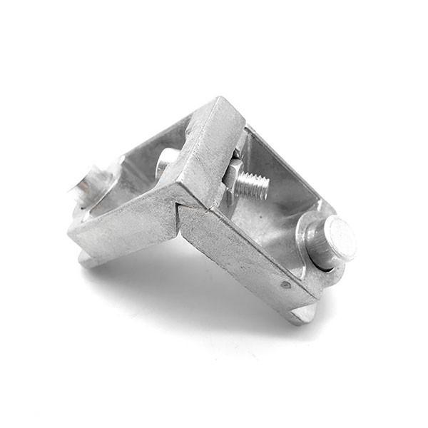 Buy cheap 90 Degree Aluminium Profile Corner Joint Die Cast Original Metal Color from wholesalers