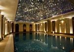 Cinema RGB Color Fiber Optic Star Ceiling Panels Remote Control Polyester