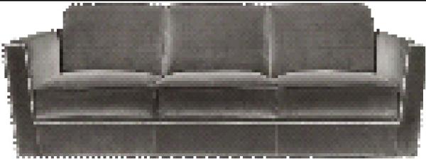 Buy cheap ISO 18001 High End Sofas And Loveseats Hotel Lobby Furniture 180*80*82cm from wholesalers