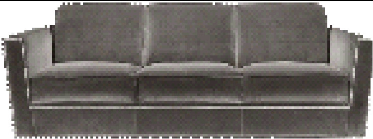 ISO 18001 High End Sofas And Loveseats Hotel Lobby Furniture 180*80*82cm