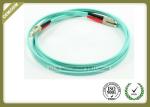 Duplex OM3 LC To LC Multimode Fiber Optic Patch Cable Jumper For Telecommunicati