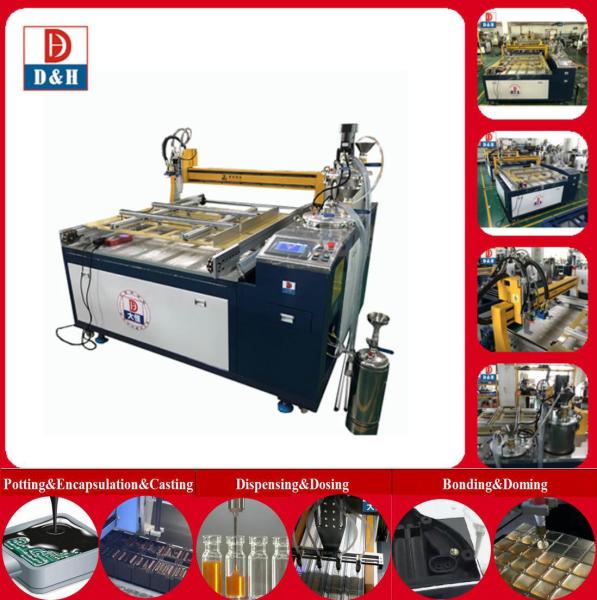Buy cheap Automatic Glue Dispensing Machine Degassing Metering And Mixing Machine from wholesalers
