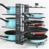 Buy cheap Five Storey Iron 380mm Height Steel Kitchen Basket Rack For Pan Organizing from wholesalers