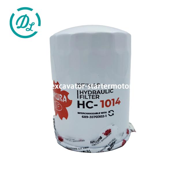 Buy cheap HC-1014 Hydraulic Pipeline Oil Element Filter Sakura Excavator from wholesalers